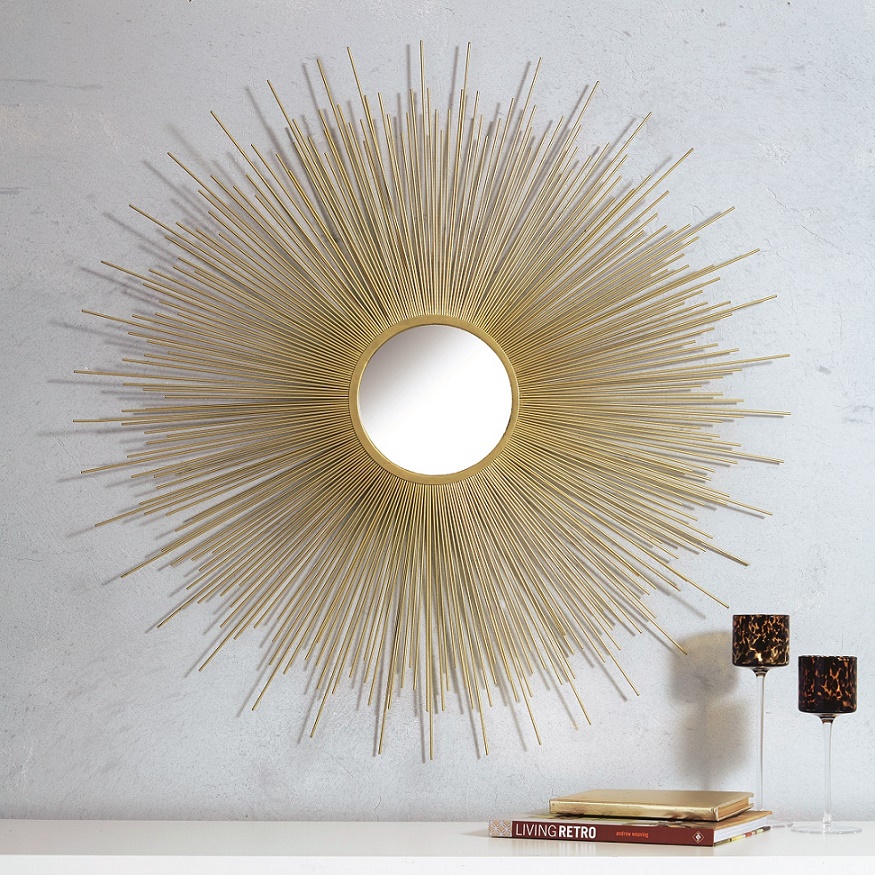 The Best Mirrors For Your Living Room, Metal Wall Mirrors Uk
