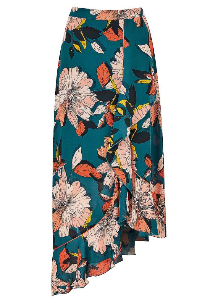 Kaleidoscope - Joe Browns Vintage Floral Wrap Over Skirt